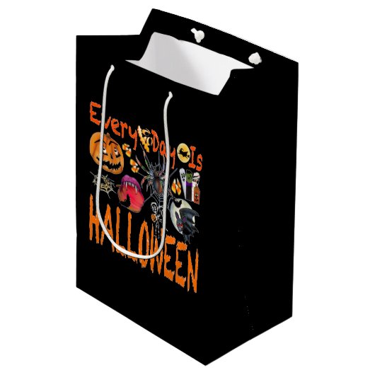 Elke dag is een halloween medium cadeauzakje (Voorkant Gekanteld)