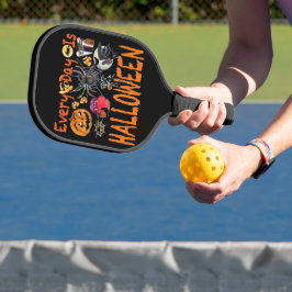 Elke dag is een halloween pickleball paddle