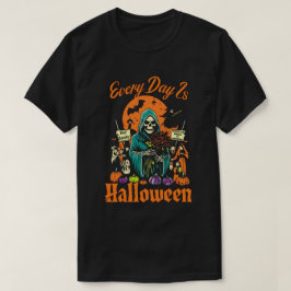 Elke dag is een halloween t-shirt