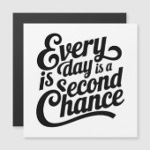 Elke dag is een kans - Wiskundige kunst (Voorkant / Achterkant)