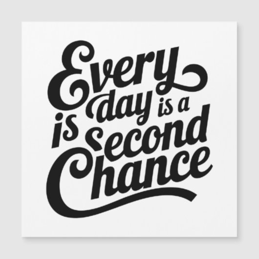 Elke dag is een kans - Wiskundige kunst (Voorkant)