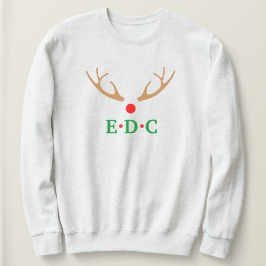 Elke dag is een kerstsweatshirt trui (Design voorkant)
