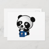 Elke dag is een koffiedag briefkaart (Voorkant / Achterkant)