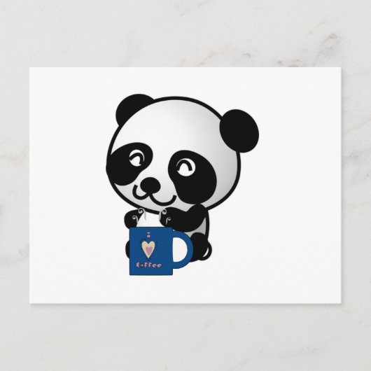 Elke dag is een koffiedag briefkaart (Voorkant)