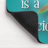 Elke dag is een kostbaar geschenk. muismat (Hoek)