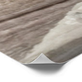 Elke dag is een nieuw begin een diepe adem. poster (Hoek)