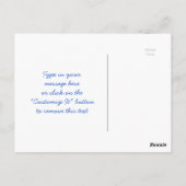 Elke dag is een nieuw begin kleurrijke Lupine bloe Briefkaart (Achterkant)