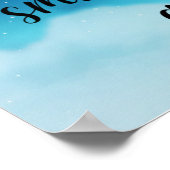 Elke dag is een nieuw begin poster (Hoek)