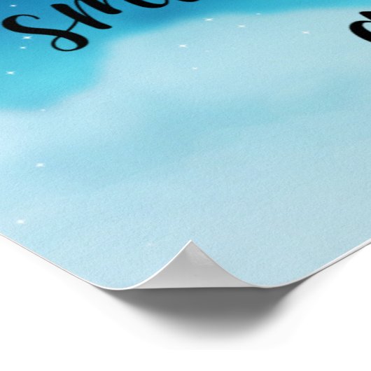 Elke dag is een nieuw begin poster (Hoek)