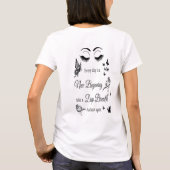 Elke dag is een nieuw begin T-shirt (Achterkant)