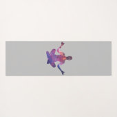 Elke dag is een nieuw begin yogamat (Achterkant (horizontaal))