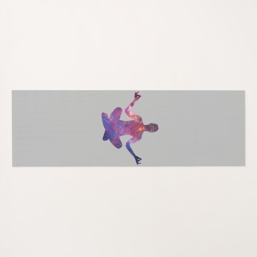 Elke dag is een nieuw begin yogamat (Achterkant (horizontaal))