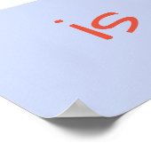 Elke dag is een nieuw Poster (Hoek)