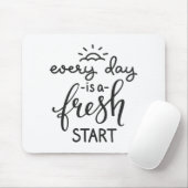 Elke dag is een nieuwe Inspirerend prijsopgave voo Muismat (Met muis)