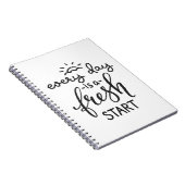 Elke dag is een nieuwe Inspirerend prijsopgave voo Notitieboek (Rechterzijde)