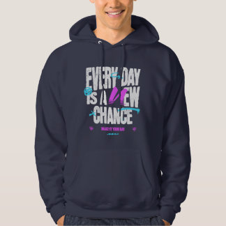 Elke dag is een nieuwe kans | Casual hoodie