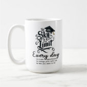 Elke dag is een nieuwe kans koffiemok (Links)