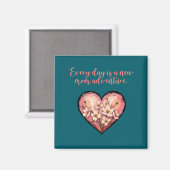 Elke Dag Is Een Nieuwe Moeder Avontuur Design Magneet (Voorkant / Achterkant)