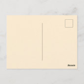 Elke dag is een nieuwe start briefkaart (Achterkant)