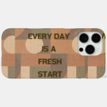 Elke dag is een nieuwe start