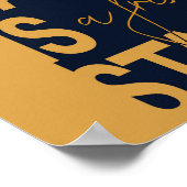 Elke dag is een nieuwe start poster (Hoek)