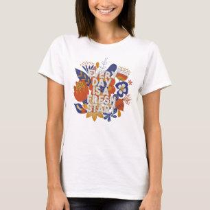 Elke dag is een nieuwe start t-shirt