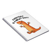 Elke Dag Is Een Nieuwedag Grappige Cute Salamander Notitieboek (Rechterzijde)
