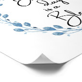 Elke dag is een Poster zonder blozen (Hoek)