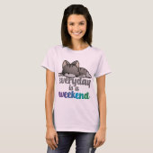Elke dag is een T-shirt in het weekend (Voorkant volledig)