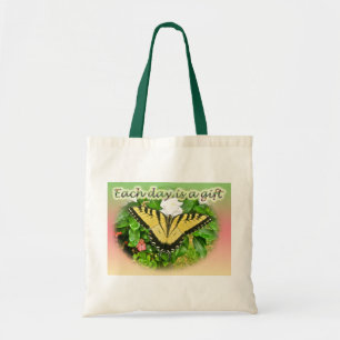 Elke dag is een tijger Swallowtail Butterfly een c Tote Bag