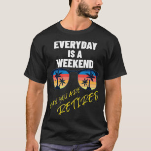 Elke dag is een week wanneer je de premie in besla t-shirt