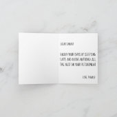 Elke dag is een weekeinde bedankkaart (Binnen)