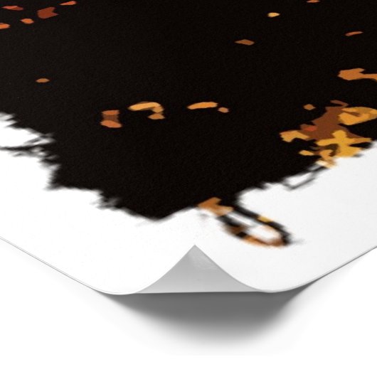 Elke dag is een windende weg... Poster (Hoek)