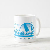 Elke dag is een witte Hobie-mok Koffiemok (Voorkant rechts)