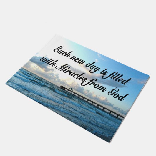 ELKE DAG IS EEN WONDER VAN GOD DEURMAT (Schuin)