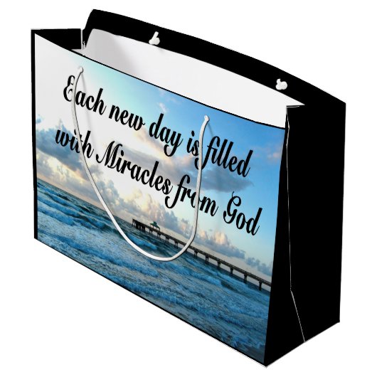 ELKE DAG IS EEN WONDER VAN GOD GROOT CADEAUZAKJE (Achterkant Gekanteld)