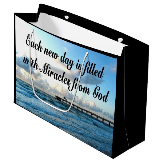 ELKE DAG IS EEN WONDER VAN GOD GROOT CADEAUZAKJE (Voorkant Gekanteld)