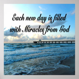 ELKE DAG IS EEN WONDER VAN GOD POSTER