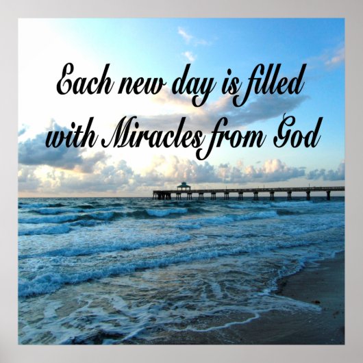 ELKE DAG IS EEN WONDER VAN GOD POSTER (Voorkant)