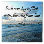 ELKE DAG IS EEN WONDER VAN GOD TEGELTJE (Voorkant)