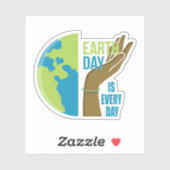 Elke dag is elke dag sticker (Vel)