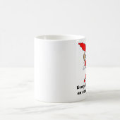 Elke dag is er een absolute opstand! koffiemok (Center)