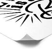 Elke dag is er een nieuw begin met een prijsontwer poster (Hoek)