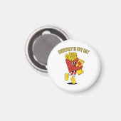 Elke Dag Is Fritdag Magneet (Voorkant / Achterkant)