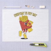 Elke Dag Is Frituur Dag Tissuepapier (Craft)