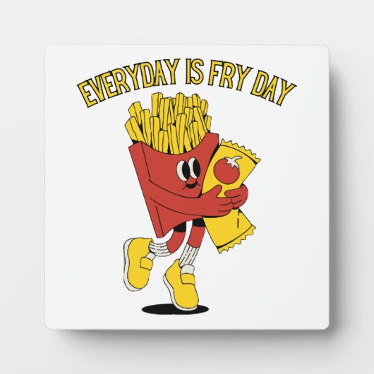 Elke Dag Is Fry Dag Fotoplaat (Voorkant)