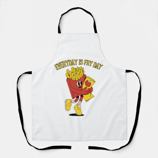 Elke Dag Is Fry Dag Schort (Voorkant)