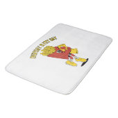 Elke dag is Fry Day Badmat (Gekanteld)