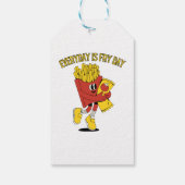 Elke dag is Fry Day Cadeaulabel (Achterkant)