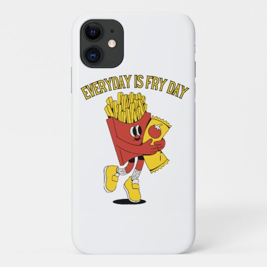 Elke dag is Fry Day Case-Mate iPhone Case (Achterkant)